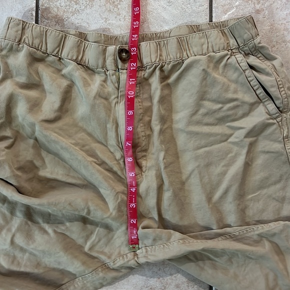 Alex Mill Linen Tencel Blend Cotton Twill Pants Khaki Tan, Sz XL - Picture 7 of 8